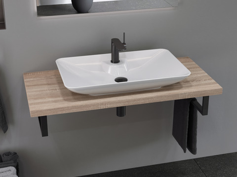 Waschbecken Aufsatzwaschtisch 64cm - Leon - KB.LEON.002