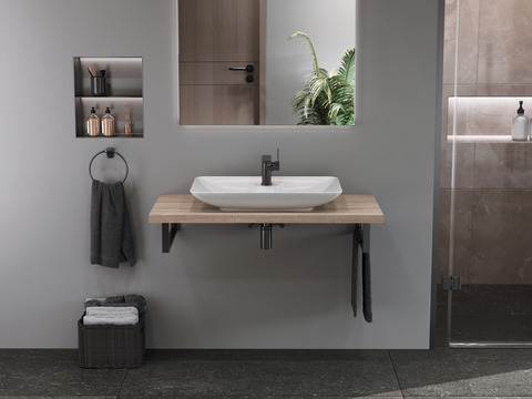 Waschbecken Aufsatzwaschtisch 64cm - Leon - KB.LEON.002