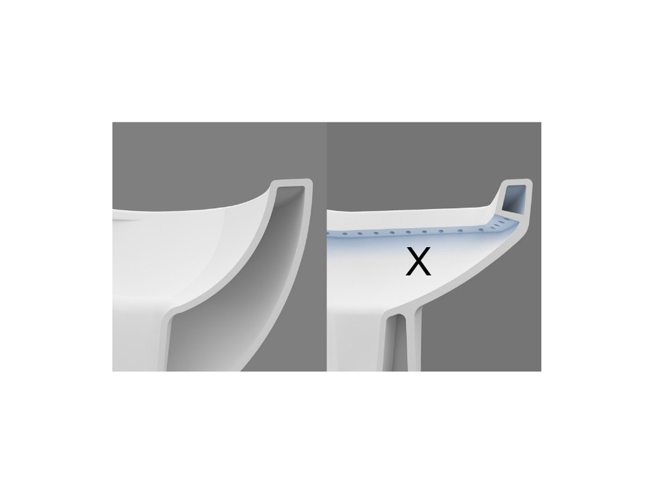 Wand Dusch WC Taharet - sp&uuml;lrandlos - mit Softclose Toiletten-Sitz - Bidet - Keramik - 10.32.10.01.KT
