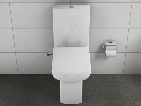 Stand Dusch WC Taharet - mit Softclose Toiletten-Sitz -...
