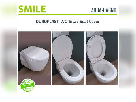 Aqua Bagno Smile - universeller WC-Sitz mit...