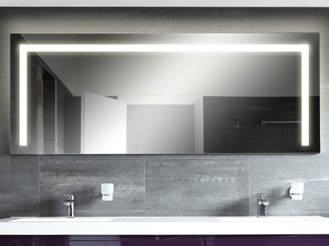 Aqua Bagno Badezimmerspiegel mit LED-Beleuchtung nach...