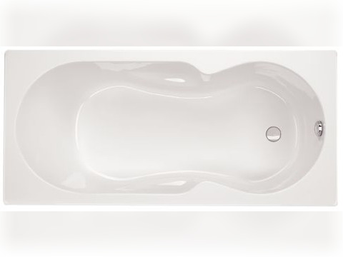 Schröder Badewanne rechteck weiß, 160x80x42,5...