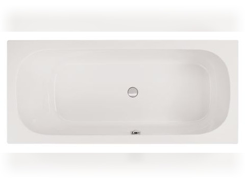 Schröder Badewanne rechteck weiß, 170x75x45cm...