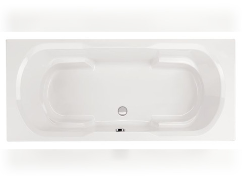 Schröder Badewanne rechteck weiß, 180x80x50 cm...