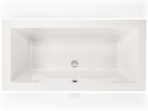 Schröder Badewanne rechteck weiß, 190x120x49cm...