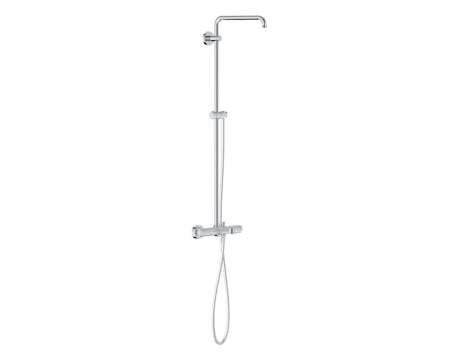 EUPHORIA SMARTCONTROL SYSTEM 310 DUO SHOWER SYSTEM WITH SAFETY MIXER FOR WALL MOUNTING
