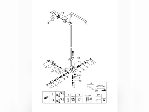 EUPHORIA SMARTCONTROL SYSTEM 310 DUO SHOWER SYSTEM WITH...