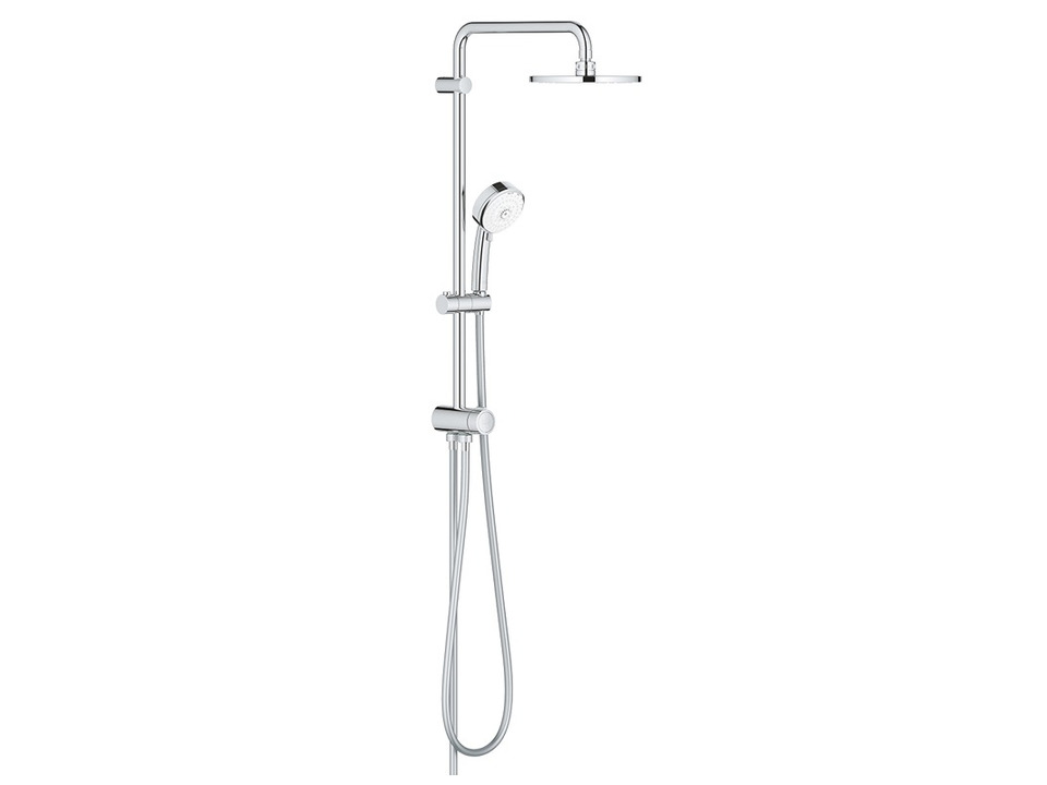 TEMPESTA COSMOPOLITAN SYSTEM 200 SHOWER SYSTEM WITH DIVERTER FOR WALL MOUNTING