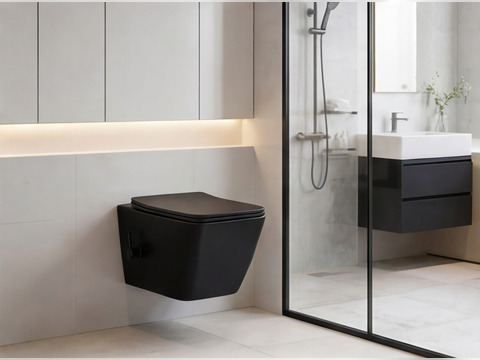 SSWW by Aqua Bagno Delta 2.0 Spülrandloses Dusch-WC...