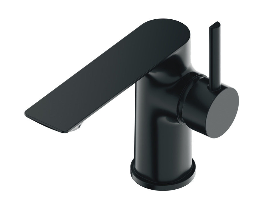 Aqua Bagno Waschtischarmatur PureEssence Schwarz Matt