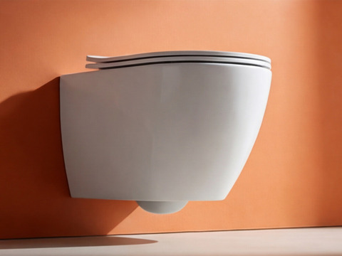Aqua Bagno Design Hänge-WC mit Aqua Silent...