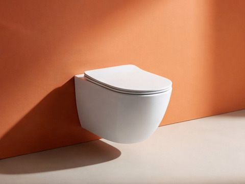 Aqua Bagno Design Hänge-WC mit Aqua Silent...