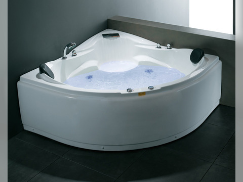 Whirlpool 150cm Rechteck-Badewanne LYON Comfort