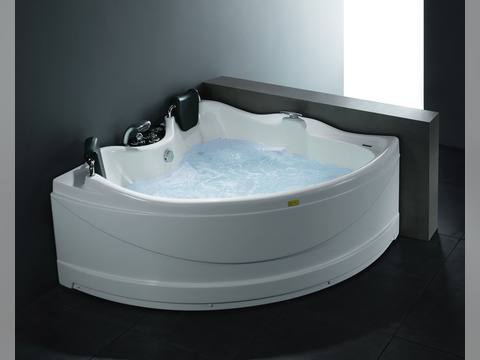 Whirlpool 150cm Eck-Badewanne HAMBURG Comfort
