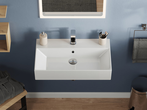 Waschbecken Aufsatzwaschtisch 70cm - Loft - KS.70