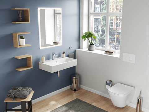 Waschbecken Aufsatzwaschtisch 70cm - Loft - KS.70