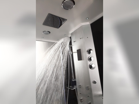 Dampfdusche Relax 100cm Dampfsauna Sauna Freistehend...