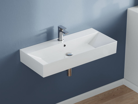 Waschbecken Aufsatzwaschtisch 90cm - Loft - KS.90